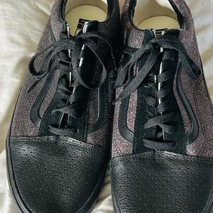 Vans Black Glitter Men's Sneakers